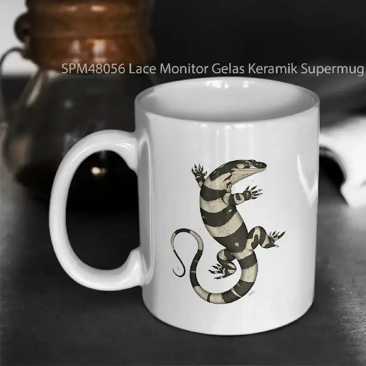 SPM48056 Lace Monitor Gelas Keramik Supermug