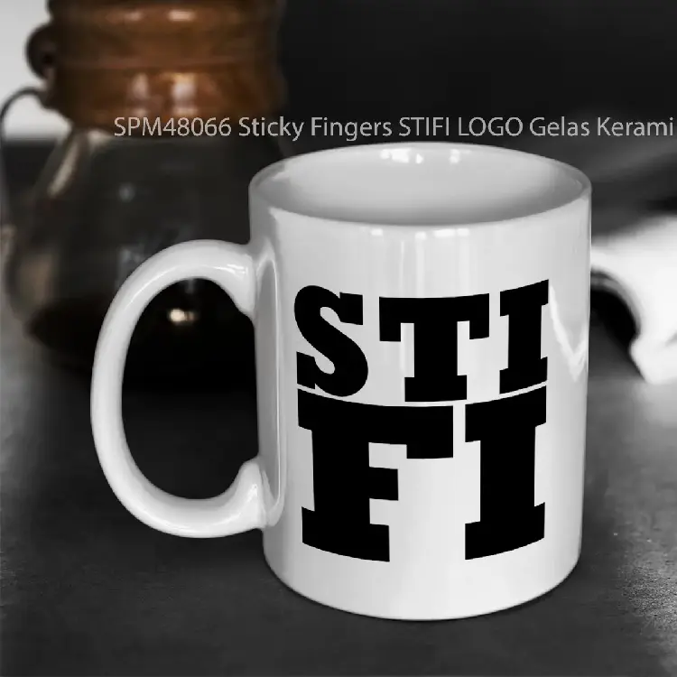 SPM48066 Sticky Fingers STIFI LOGO Gelas Keramik Supermug