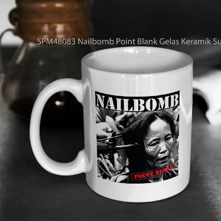 SPM48083 Nailbomb Point Blank Gelas Keramik Supermug