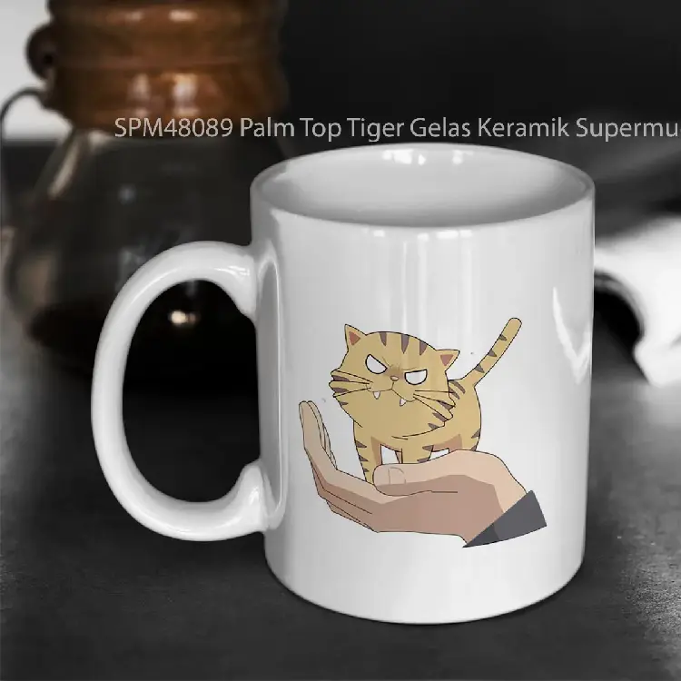 SPM48089 Palm Top Tiger Gelas Keramik Supermug
