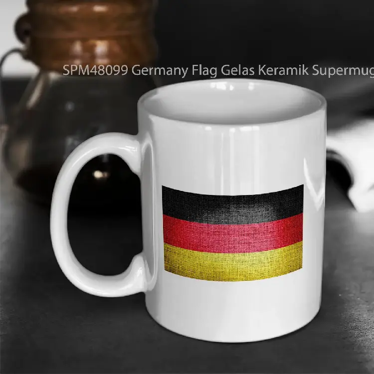 SPM48099 Germany Flag Gelas Keramik Supermug