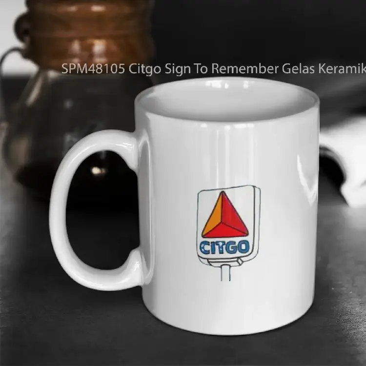 SPM48105 Citgo Sign To Remember Gelas Keramik Supermug