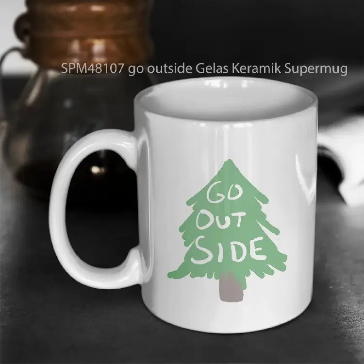 SPM48107 go outside Gelas Keramik Supermug