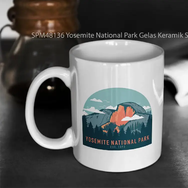 SPM48136 Yosemite National Park Gelas Keramik Supermug