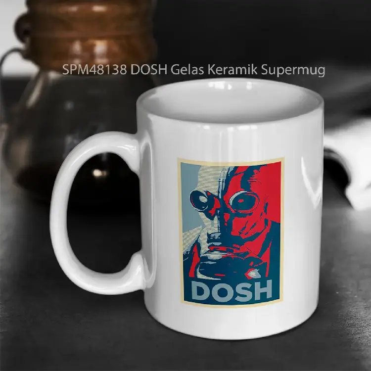 SPM48138 DOSH Gelas Keramik Supermug