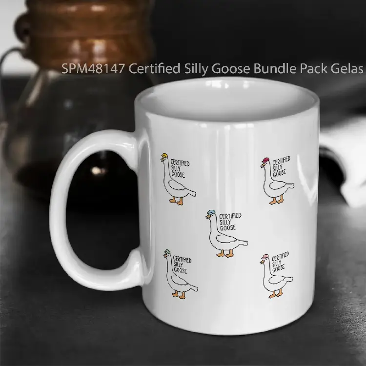 SPM48147 Certified Silly Goose Bundle Pack Gelas Keramik Supermug