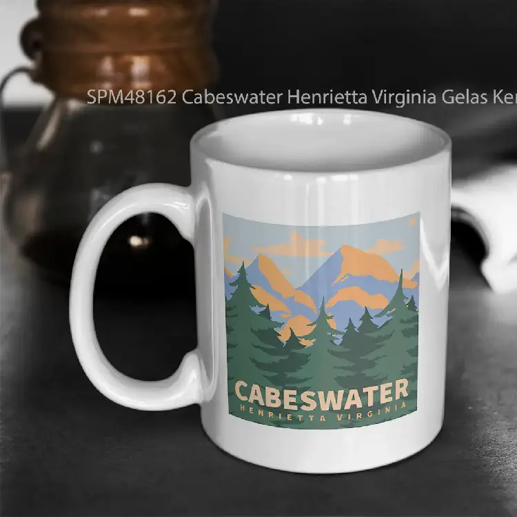 SPM48162 Cabeswater Henrietta Virginia Gelas Keramik Supermug