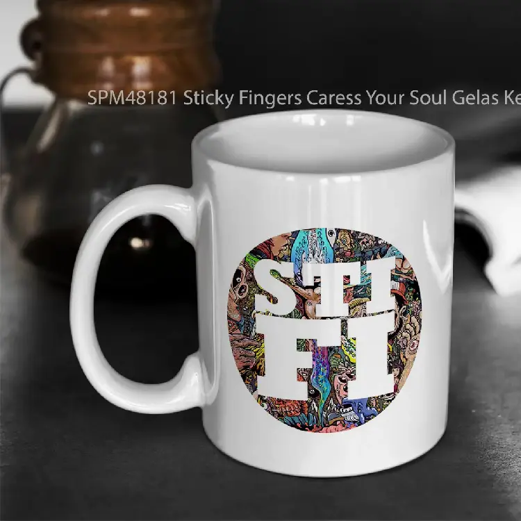 SPM48181 Sticky Fingers Caress Your Soul Gelas Keramik Supermug