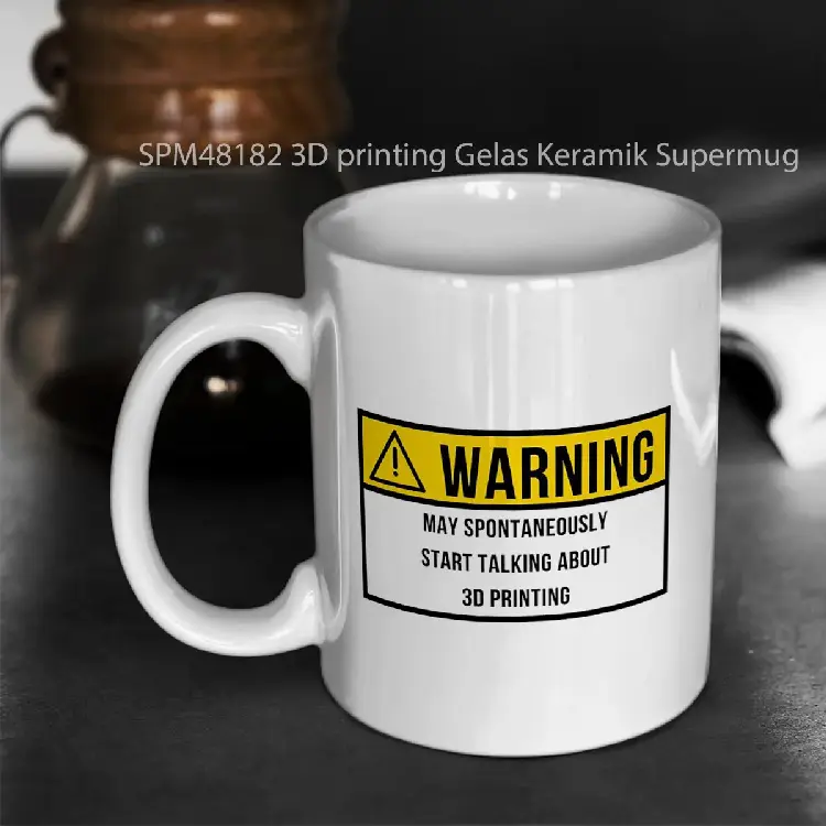 SPM48182 3D printing Gelas Keramik Supermug