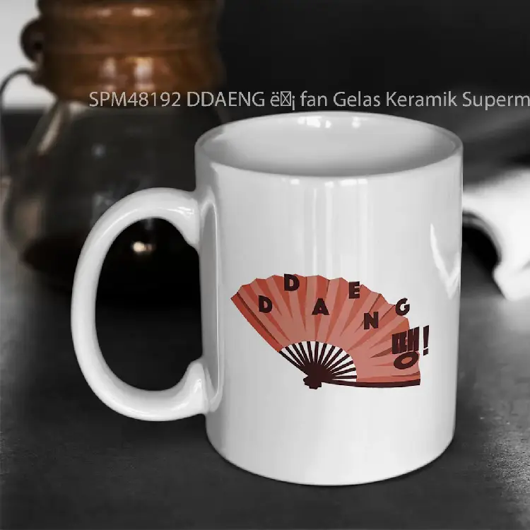 SPM48192 DDAENG %C3%AB%C2%95%C2%A1 fan Gelas Keramik Supermug