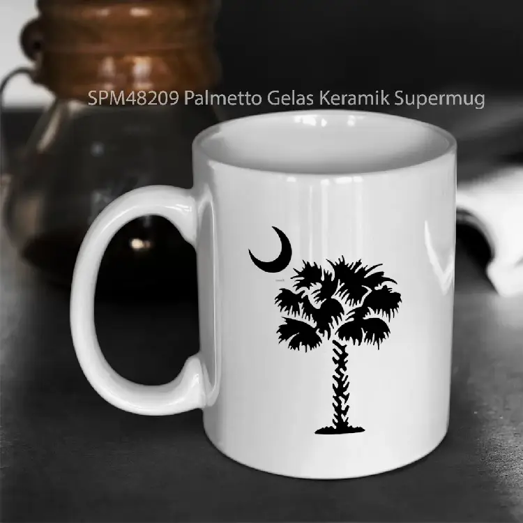 SPM48209 Palmetto Gelas Keramik Supermug