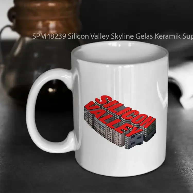 SPM48239 Silicon Valley Skyline Gelas Keramik Supermug