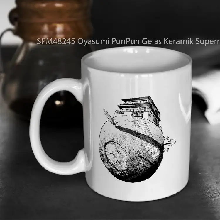 SPM48245 Oyasumi PunPun Gelas Keramik Supermug