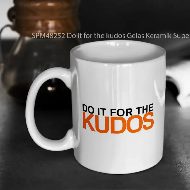 SPM48252 Do it for the kudos Gelas Keramik Supermug