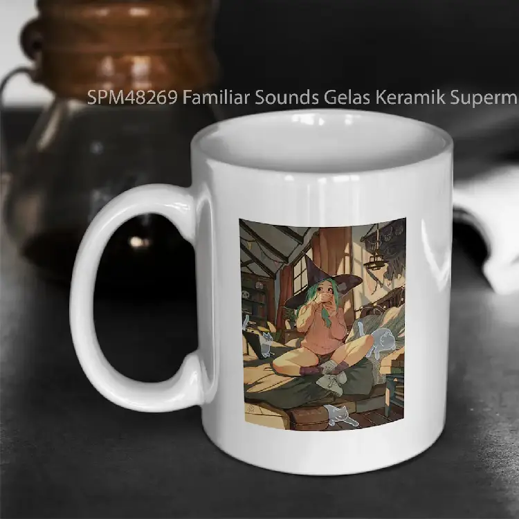 SPM48269 Familiar Sounds Gelas Keramik Supermug