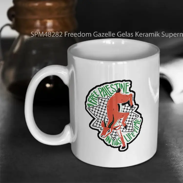 SPM48282 Freedom Gazelle Gelas Keramik Supermug