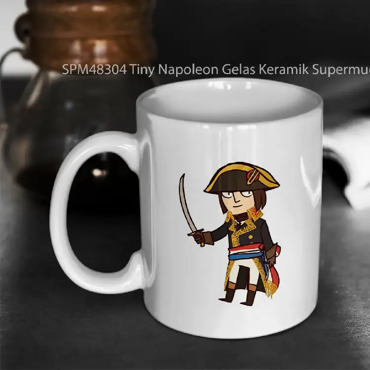 SPM48304 Tiny Napoleon Gelas Keramik Supermug