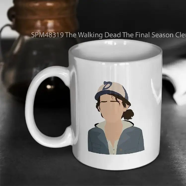 SPM48319 The Walking Dead The Final Season Clementine Gelas Keramik Supermug