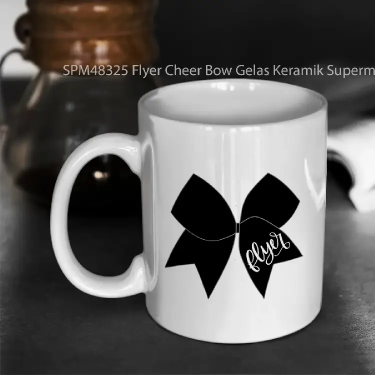 SPM48325 Flyer Cheer Bow Gelas Keramik Supermug
