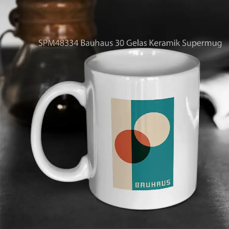 SPM48334 Bauhaus 30 Gelas Keramik Supermug