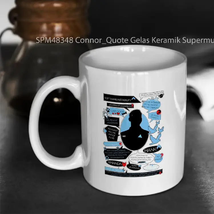 SPM48348 Connor_Quote Gelas Keramik Supermug