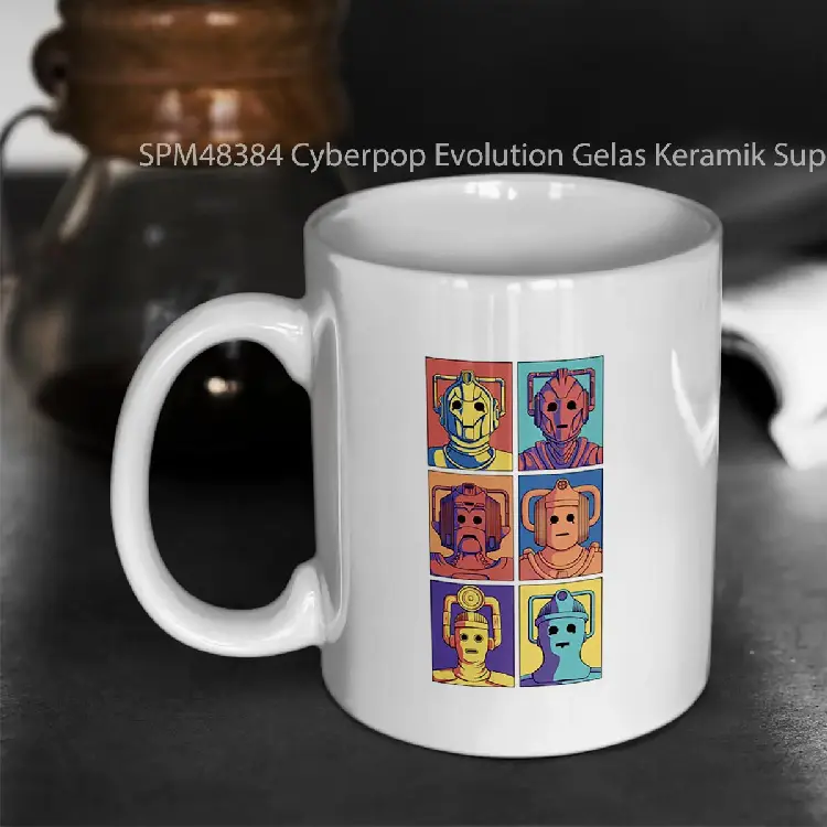 SPM48384 Cyberpop Evolution Gelas Keramik Supermug
