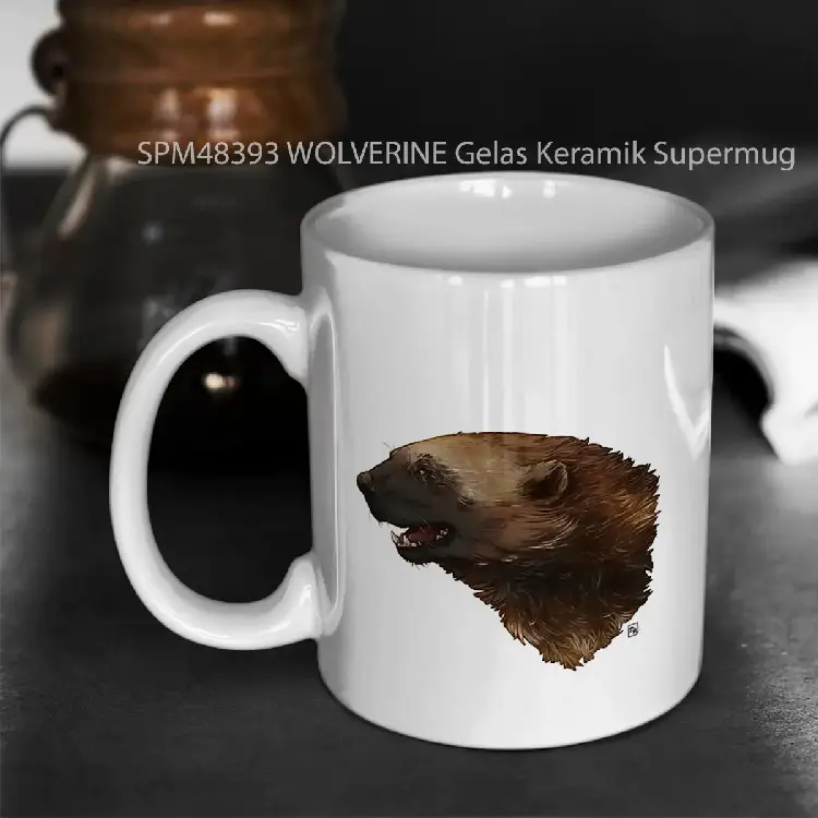SPM48393 WOLVERINE Gelas Keramik Supermug