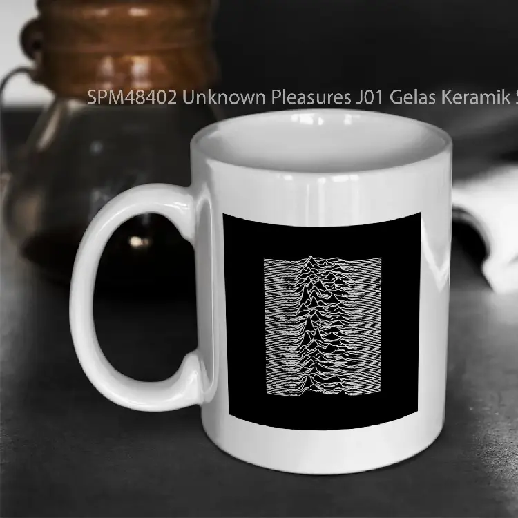 SPM48402 Unknown Pleasures J01 Gelas Keramik Supermug