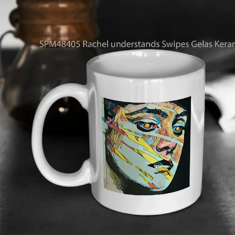 SPM48405 Rachel understands Swipes Gelas Keramik Supermug