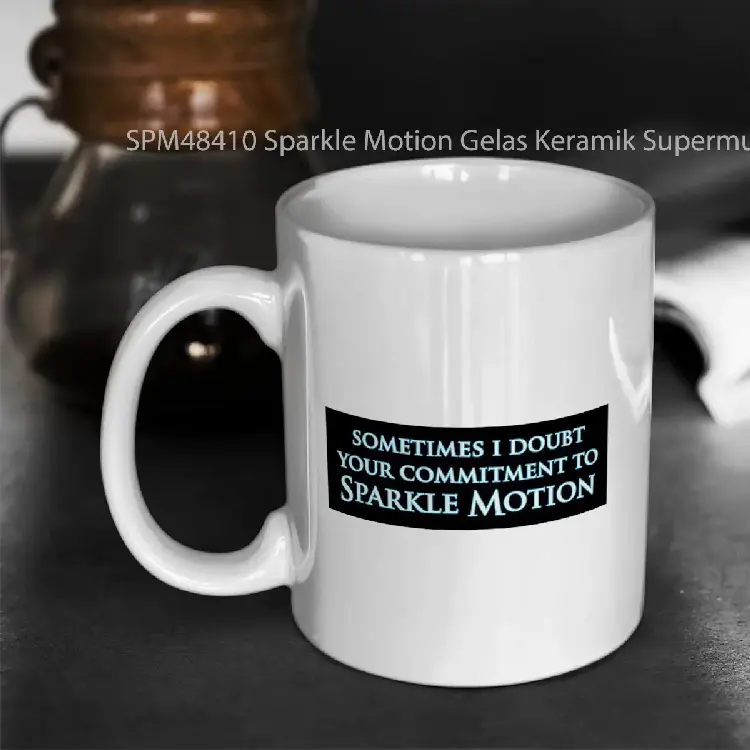 SPM48410 Sparkle Motion Gelas Keramik Supermug