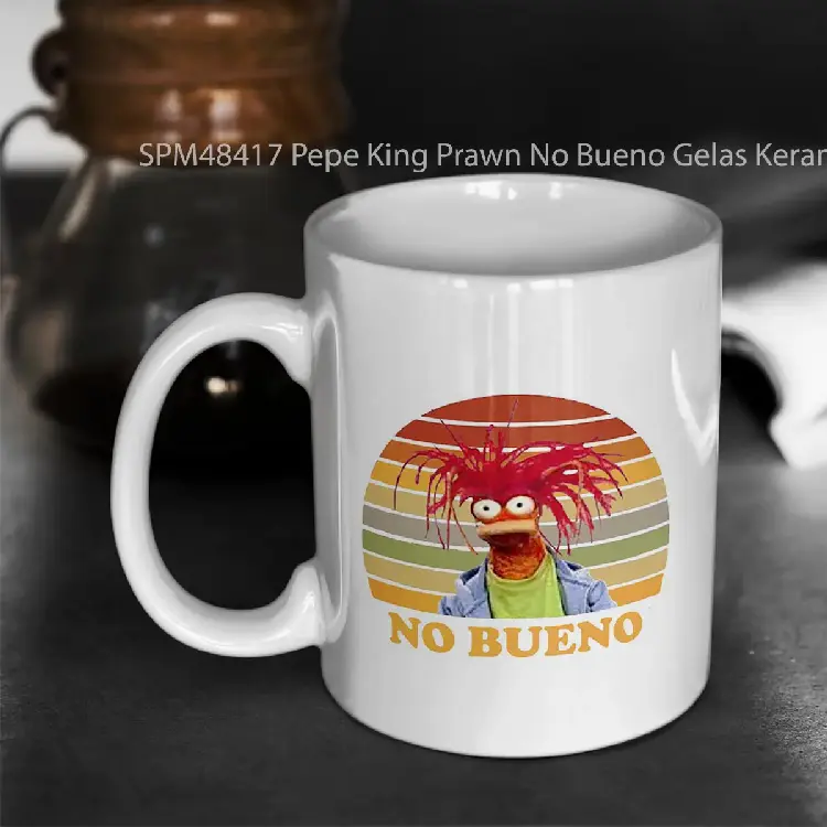 SPM48417 Pepe King Prawn No Bueno Gelas Keramik Supermug