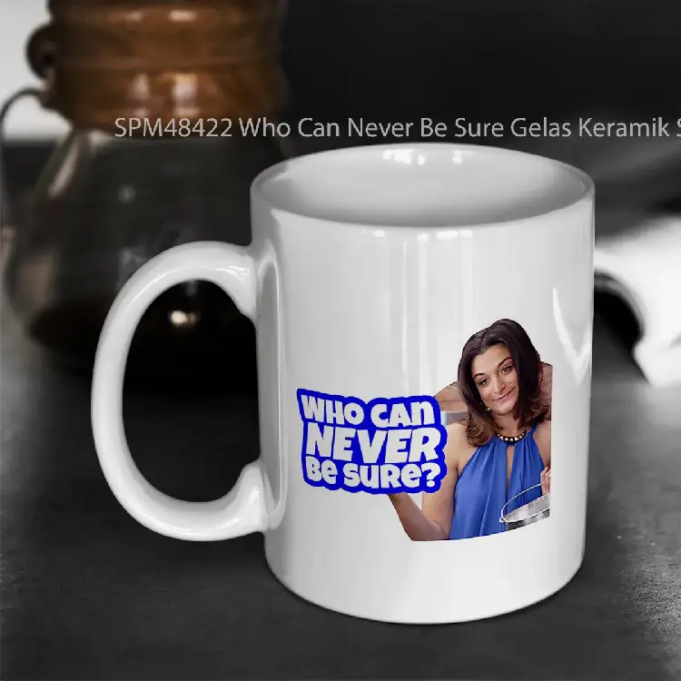 SPM48422 Who Can Never Be Sure Gelas Keramik Supermug