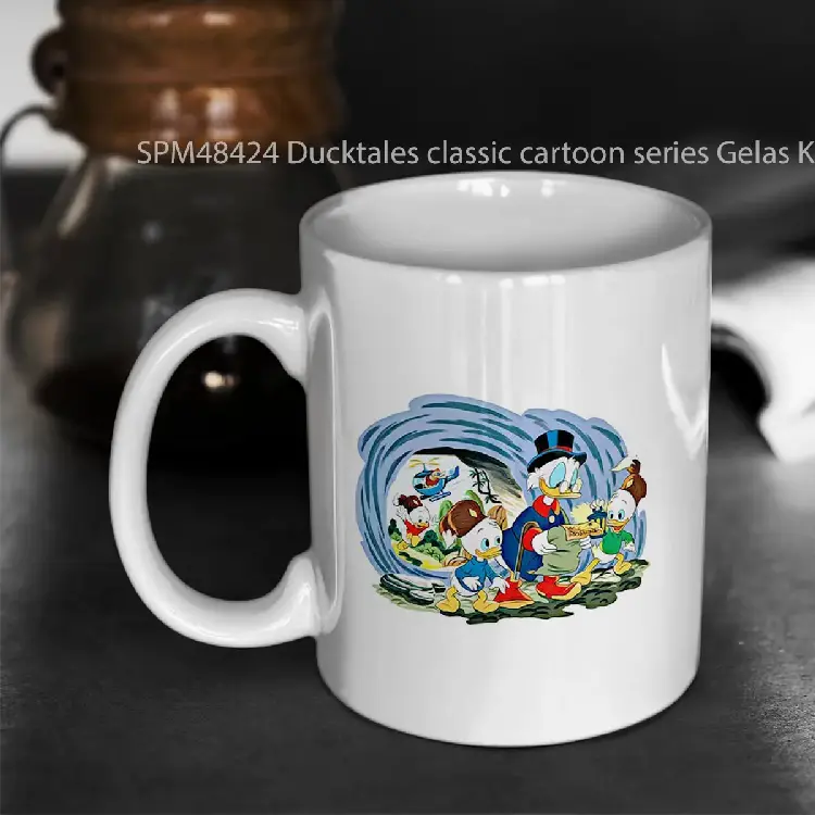 SPM48424 Ducktales classic cartoon series Gelas Keramik Supermug