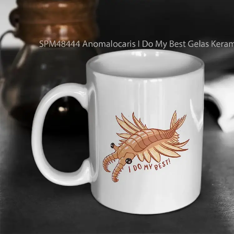 SPM48444 Anomalocaris I Do My Best Gelas Keramik Supermug