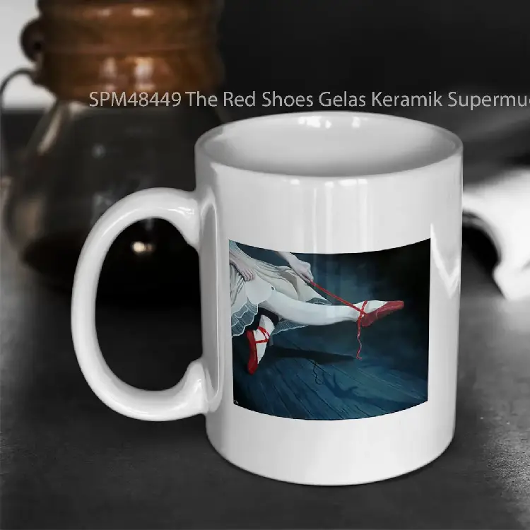 SPM48449 The Red Shoes Gelas Keramik Supermug