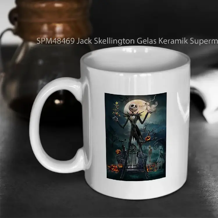 SPM48469 Jack Skellington Gelas Keramik Supermug