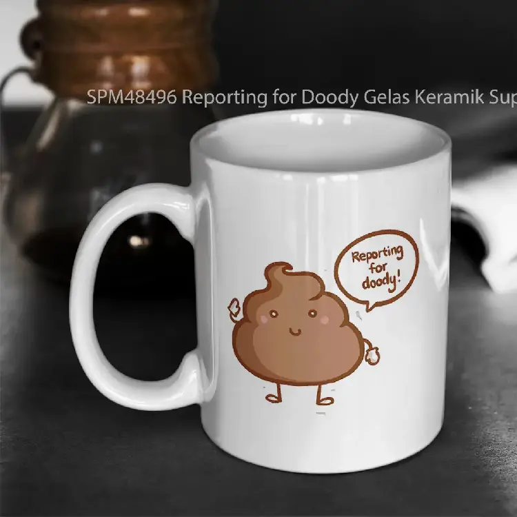 SPM48496 Reporting for Doody Gelas Keramik Supermug
