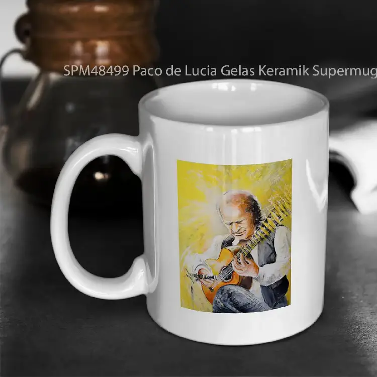 SPM48499 Paco de Lucia Gelas Keramik Supermug