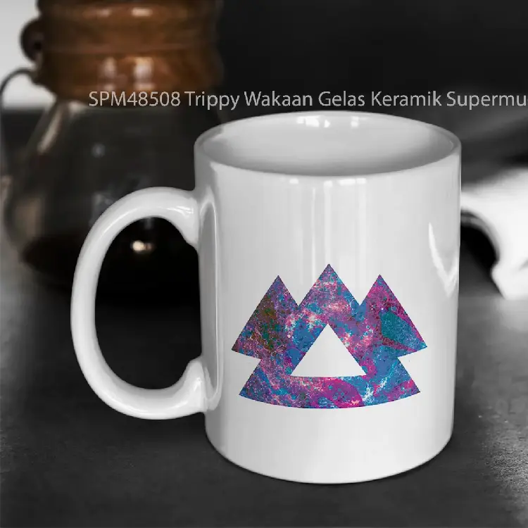 SPM48508 Trippy Wakaan Gelas Keramik Supermug