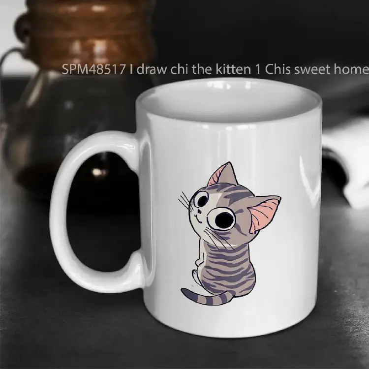 SPM48517 I draw chi the kitten 1 Chis sweet home Gelas Keramik Supermug