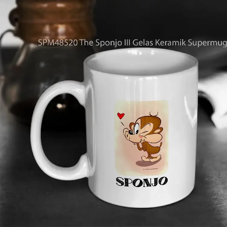 SPM48520 The Sponjo III Gelas Keramik Supermug