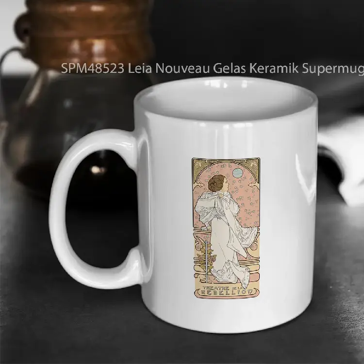SPM48523 Leia Nouveau Gelas Keramik Supermug