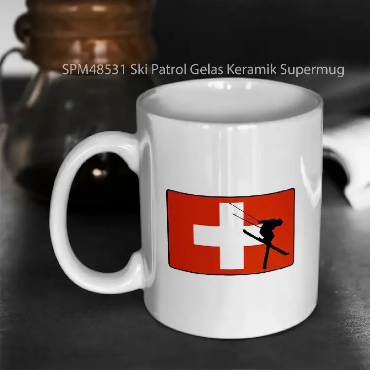 SPM48531 Ski Patrol Gelas Keramik Supermug