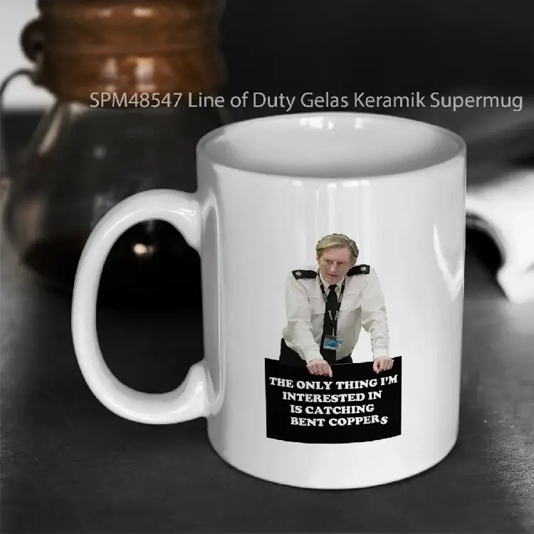 SPM48547 Line of Duty Gelas Keramik Supermug