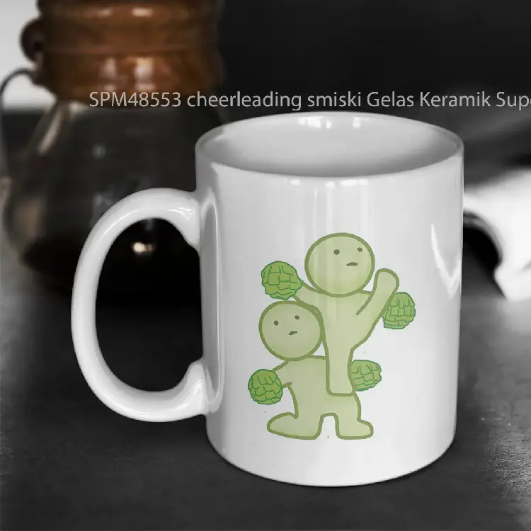 SPM48553 cheerleading smiski Gelas Keramik Supermug