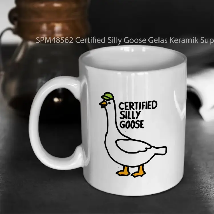 SPM48562 Certified Silly Goose Gelas Keramik Supermug