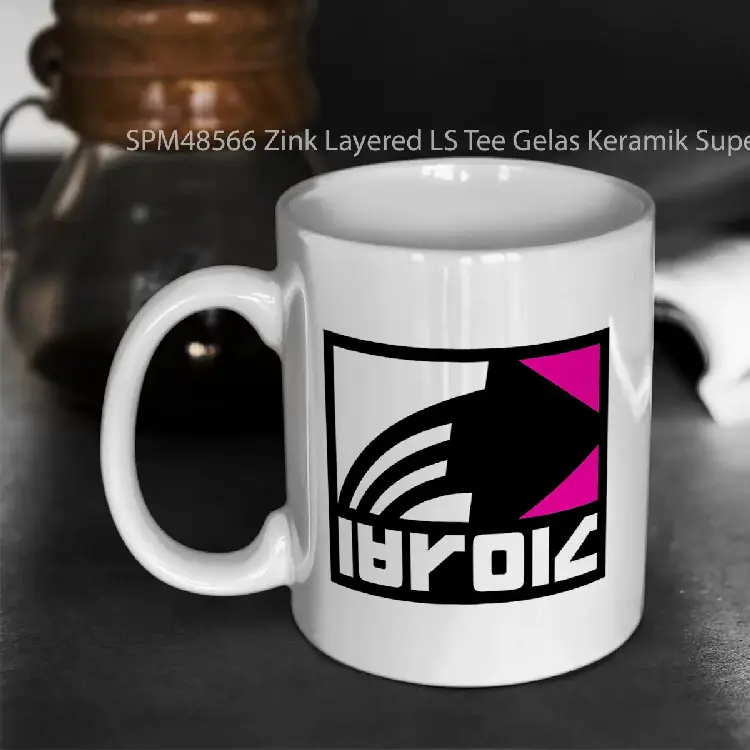 SPM48566 Zink Layered LS Tee Gelas Keramik Supermug