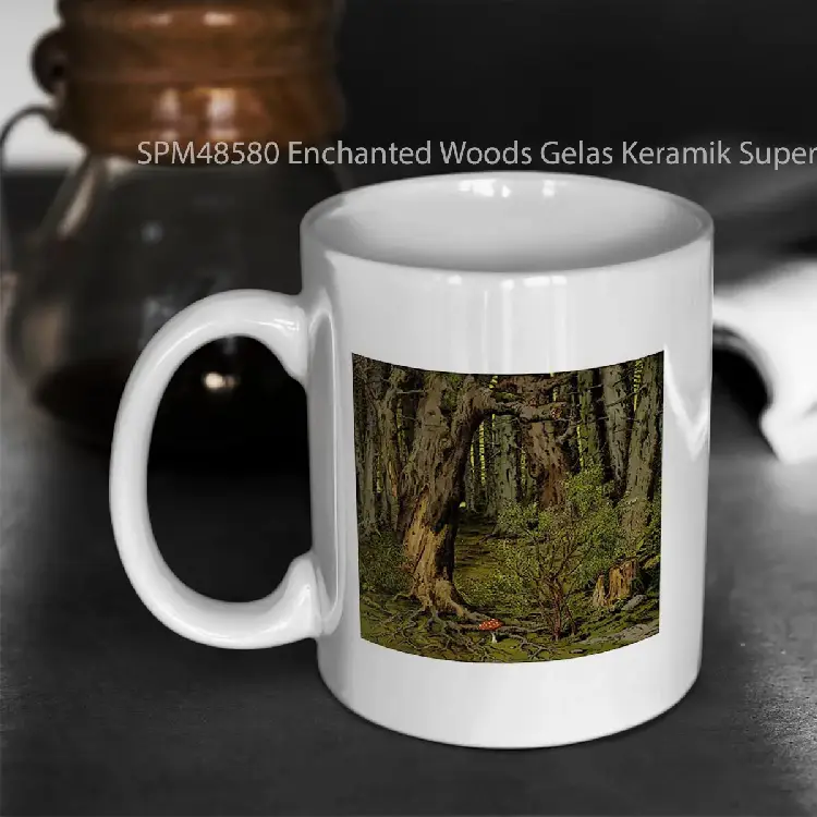 SPM48580 Enchanted Woods Gelas Keramik Supermug