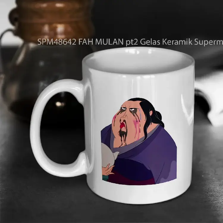 SPM48642 FAH MULAN pt2 Gelas Keramik Supermug