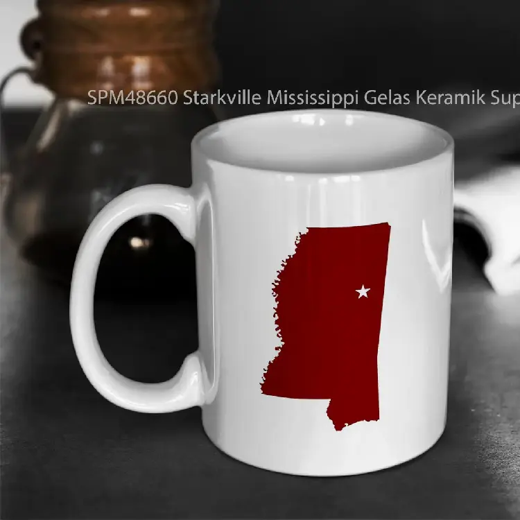 SPM48660 Starkville Mississippi Gelas Keramik Supermug